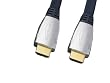 Clicktronic HC 295-500 HDMI Flachkabel (HDMI 1.3b conform, vergoldete Kontakte) 5 m