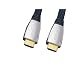 Clicktronic HC 295-500 HDMI Flachkabel (HDMI 1.3b conform, vergoldete Kontakte) 5 m