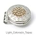 Sports : LaCasa Crystal Golf Ballmarker, Light Colorado Topaz