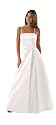 Elegantes langes Abendkleid, Farbe weiß von Astrapahl
