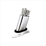 Stainless Steel 11 Slots Plan Knife Holder