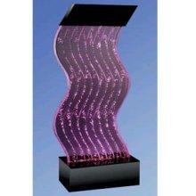 Water Panel Wave Tabletop Fountain