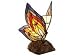 Tiffany Style Yellow Butterfly Accent Lamp