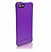 Ballistic LS0955-M985 LS Smooth Case for iPhone 5, Purple TPU with 4 White, 4 Purple, 4 Black, 4 Teal Bumpers - 1 Pack - Retail Packaging - Purple