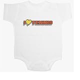 I Heart Tennis - Sports and Games Baby Onesie