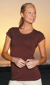 Women's Short Sleeve Bamboo T-Shirt