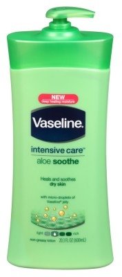 Vaseline Body Lotion, Aloe Fresh 20.3oz - 2 Pack