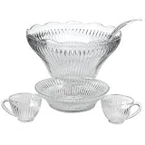 Royal Crest 27 Piece Punch Bowl Set-Service for 12