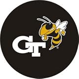 Georgia Tech Yellow Jackets Black Spare Tire Cover