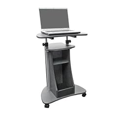 SixBros. Laptoptisch Graphitschwarz - LT-002/54 - MDF Graphitschwarz