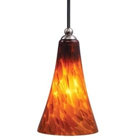 Milano - Mini Pendant Lighting Fixture or Track Lighting Pendant Fixture - Brushed Nickel... by Vaxcel Lighting