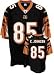 Chad Johnson Jersey: Reebok Black Replica #85 Cincinnati Bengals Jersey - Large
