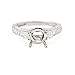 Diamond Platinum Engagement Ring Mounting