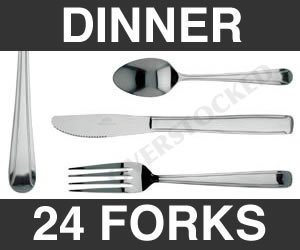 WHOLESALE - 2 DOZEN DOMINION DINNER FORK