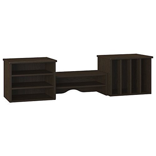 Bush Furniture Kathy Ireland Office Volcano Dusk Desktop Hutch, Kona Coast Espresso Finish