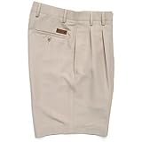 Callaway Mens Sport Microfiber Reverse Pleat Shorts