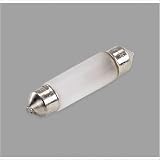 Invizilite 24V 10W Frosted Glass Festoon Xenon Lamp Pack: 100 Pack