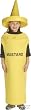 Child's Mustard Bottle Funny Food Costume (Size: 8-10)