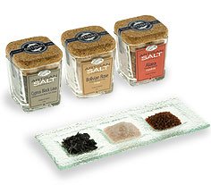 Cover image : Artisan Salt Trios Exotic(cork-top Jar) 5 Oz Each