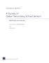 A Survey of Qatari Secondary School Seniors: Methods and Results (Technical Report)