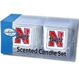 College Candle Set (2) - Nebraska Cornhuskers