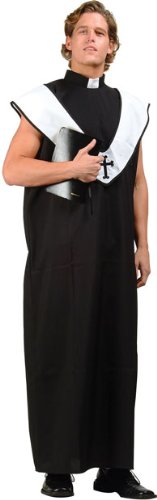 Adult Sexy Priest Costume (Size:Small 32-34)
