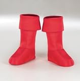  : Captain America Boots Child Boot Covers Costume Accessory