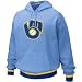 Nike Milwaukee Brewers Light Blue Cooperstown Brushback Hoody Sweatshirt