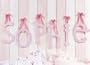 My Baby Sam Wall Hanger Lower Case Letter f, Pink Gingham