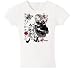 Halloween Flower style Jr. Miss Fitted Tee