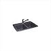 FrankeUSA DP33221 Double Bowl Granite Kitchen Sink, White Granite