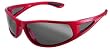 FISHGILLZ Santa Fe "Floating" Polarized Fishing Sunglasses RED w/Smoke Lens