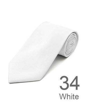 New Polyester Men's Neckties Solid Neck Tie 38 Colors