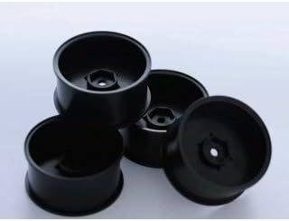 Street Jam #SJ/WR03BLA Wheel Rim Offset 3.0-8.0 Black (4Pcs) for Traxxas Slash 4X4