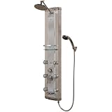 Buy PULSE Showerspas 1013 Kihei Pre-plumbed Anodized Aluminum Shower System by PULSE Showerspas