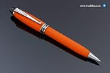 Aurora Ipsilon Satin Blue Fine Point Fountain Pen - AU-B10B-F