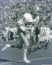 Fred Biletnikoff Autographed Oakland Raiders 8