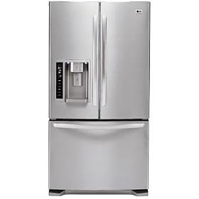 LG : LFX21975ST 20.5 Cu. Ft. French Door Bottom Freezer Refrigerator Stainless Steel