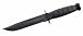Short Ka-Bar Black, Leather Sheath, 5.25 in., Plain