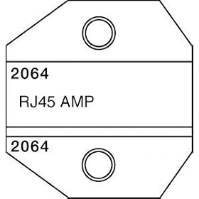 Click here to buy Paladin 2064 RJ45 AMP 8P8C Modular Plug Die Set by Paladin Tools.
