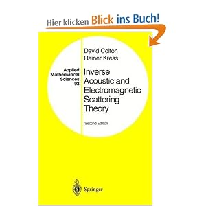 Inverse Acoustic and Electromagnetic Scattering Theory (Applied Mathematical Sciences)