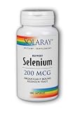 UPC 076280046953 product image for Solaray - Selenium, 200 mcg, 100 capsules | upcitemdb.com