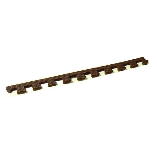 ビッグ60cm ジョイントマット用 角無しサイドパーツ ブラウン(A630-BR) 