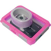 My Aqua Case 6810, Large Underwater Case for Certain Canon, FujiFilm, Nikon, Olympus, Panasonic, Pentax, Ricoh, Samsung & Sony Digital Cameras, Good Down to thirty Meters, Pink