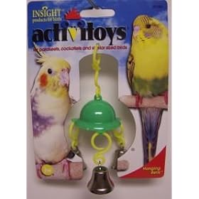 Click here to buy JW Pet Company Activitoy House Bells Bird Toy for Keets and Tiels Assorted Colors by JW Pet Company.