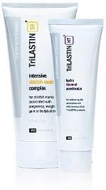 TriLASTIN - SR Stretch-mark Cream ( 5.5 oz ) with Hydro - Thermal Accelerator ( 3 oz ) by EC Research by EC Research