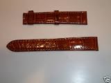New & Genuine Cartier Watch Band Brown Alligator 16mm