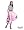 Pink, Black and White