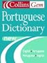 Collins Gem Portuguese Dictionary English-Portuguese, Portuguese-English
