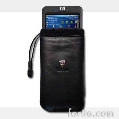 Leather Case for HP Ipaq 910c Black Without Belt Clip Leather Case for HP Ipaq 910c Black Without Belt Clip